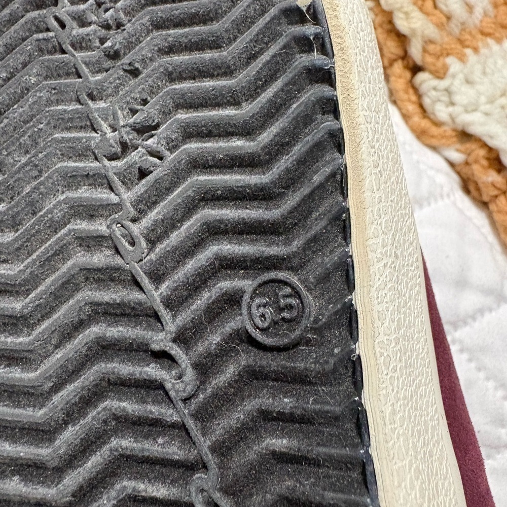 Vintage Havana Jordy Burgundy and Leopard Sneakers - Picture 9 of 9